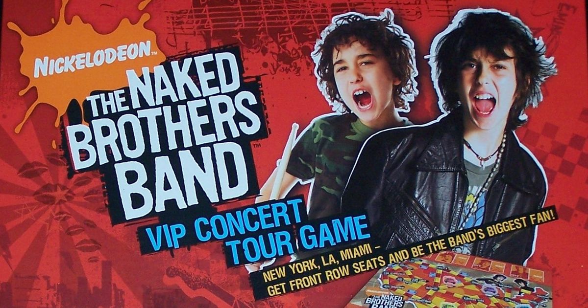 The Naked Brothers Band Vip Concert Tour Game Board Game Boardgamegeek