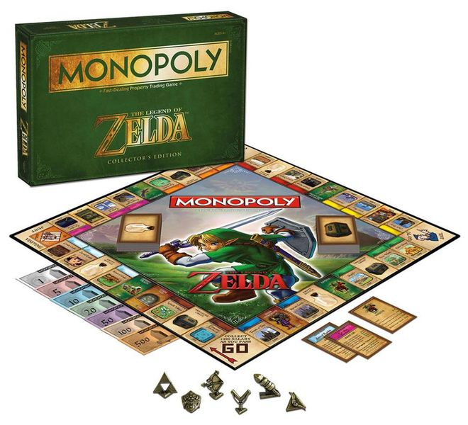 monopoly: the legend of zelda collector"s edition