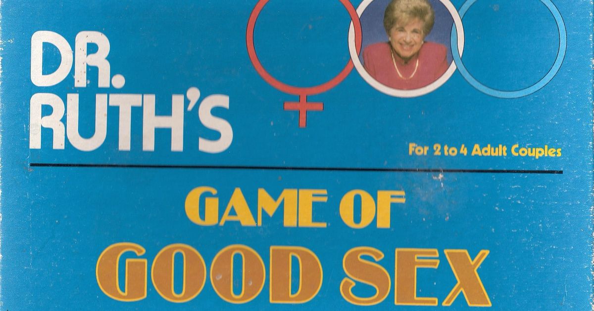 Dr Ruth S Game Of Good Sex Board Game BoardGameGeek