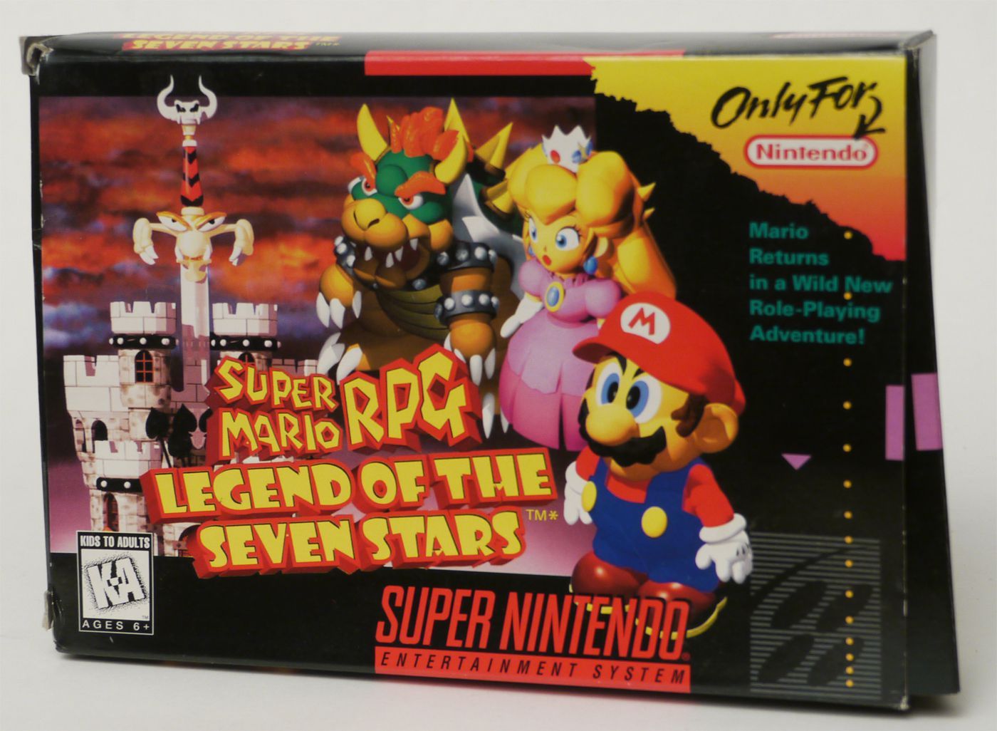 An SNES Game Review Super Mario RPG Legend Of The Seven Stars Super