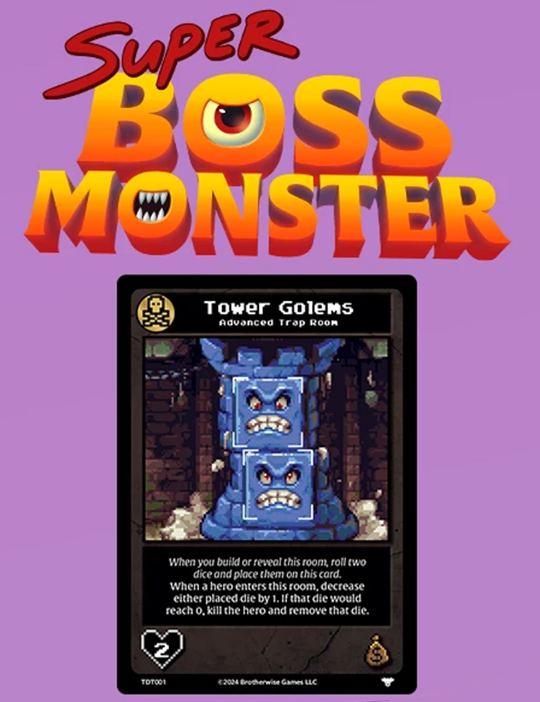 Super Boss Monster: Tower Golems Promo