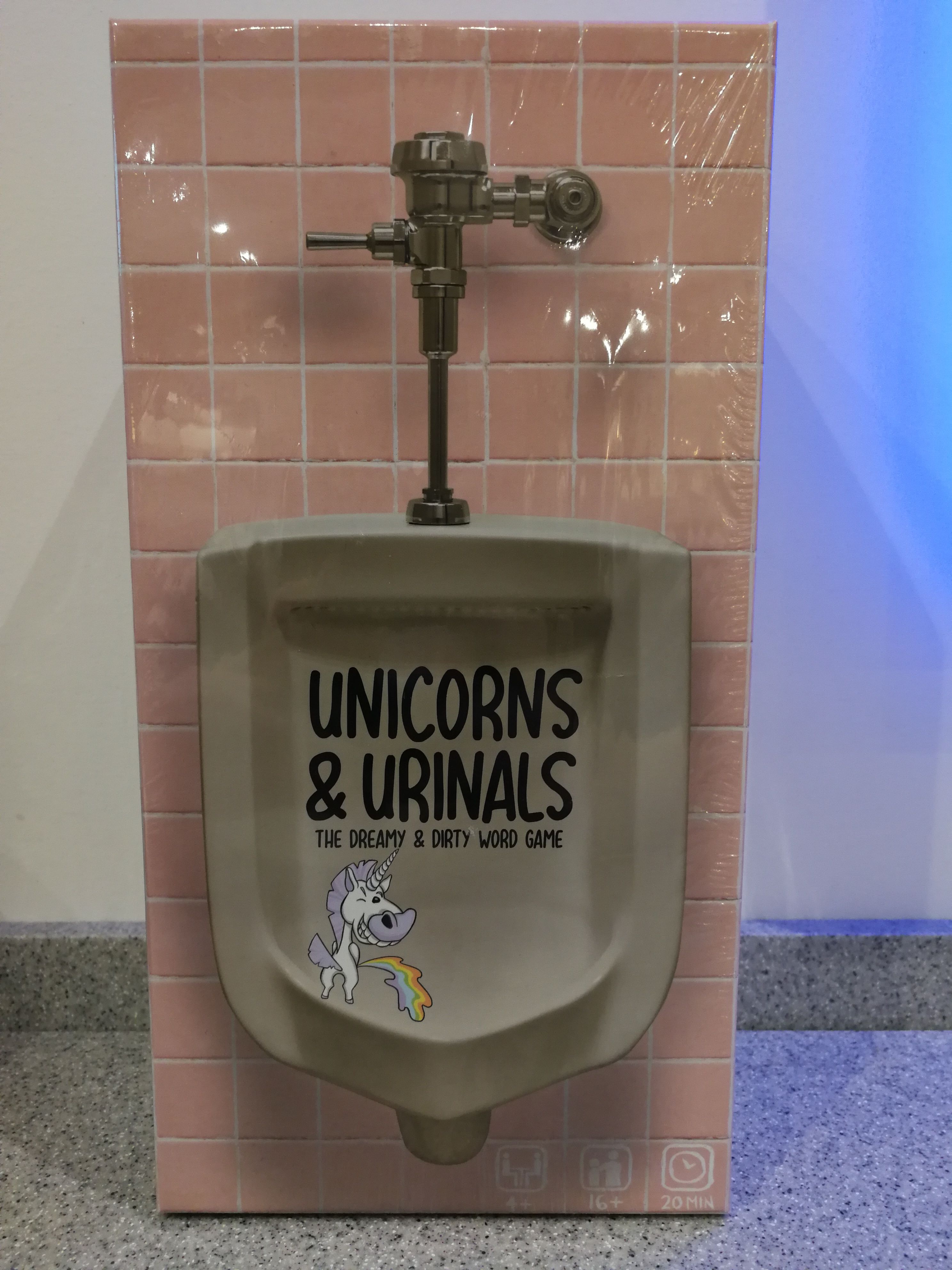Unicorns & Urinals box art