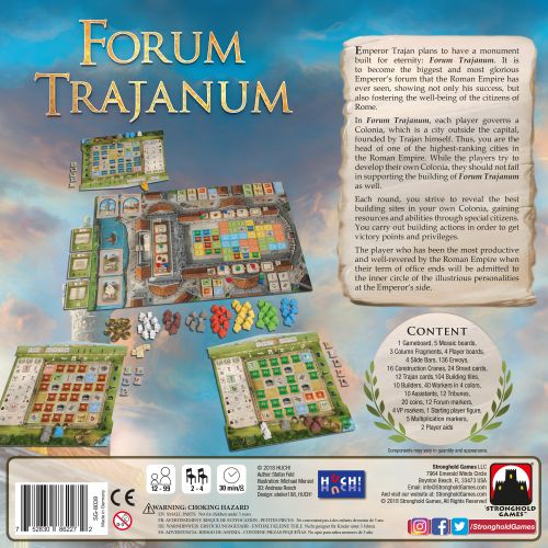 SPIEL &#039;18 Preview: Forum Trajanum, or Romanum Punctum Acetaria