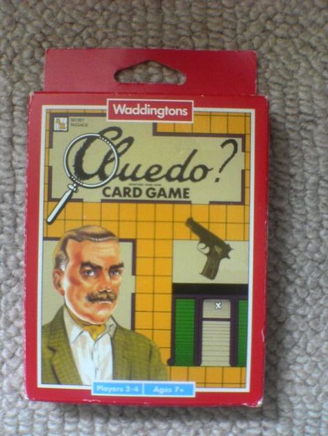 Cluedo Waddingtons 2000 suspect cards Spares Only 1 card 