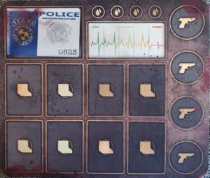 Resident Evil: The Board Game – Neoprene Dashboards