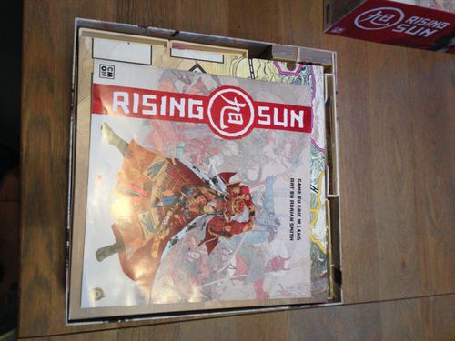 Rising Sun All-in Organizer, Insert for Rising Sun Kickstarter Board Game,  Rising Sun All Expansions Kickstarter Upgrades 