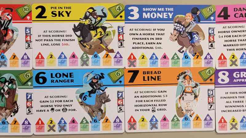 Long Shot: The Dice Game – Horse Set 7 (Trophy) Mini Expansion