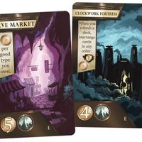 City of Iron: Clockwork Fortress and Cave Market Promo