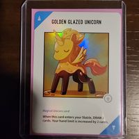 Unstable Unicorns: Golden Glazed Unicorn Promo Card