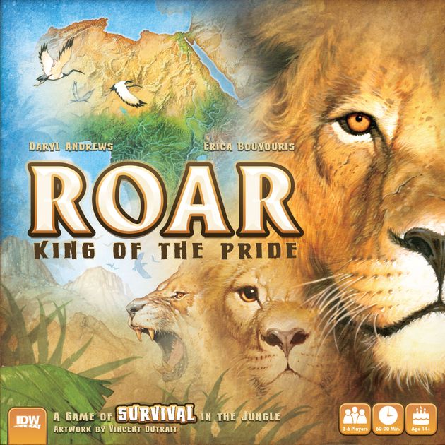 Roar King Of The Pride Board Game Boardgamegeek