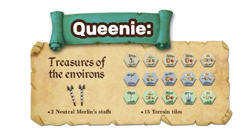 Merlin: Queenie 1 – Treasures of the Environs