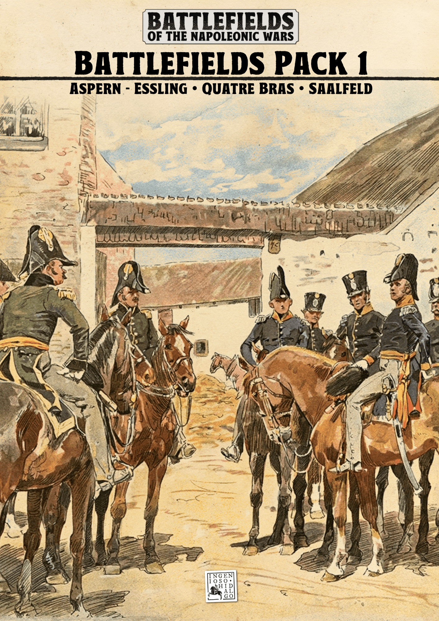 Battlefields Pack 1: Aspern-Essling, Quatre Bras, Saalfeld cover