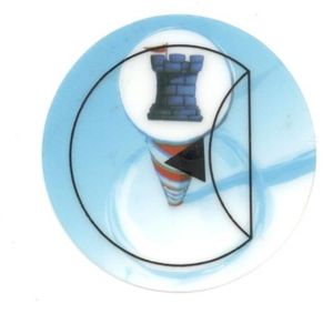 Snowman Dice: Dice Tower North Pole Marker