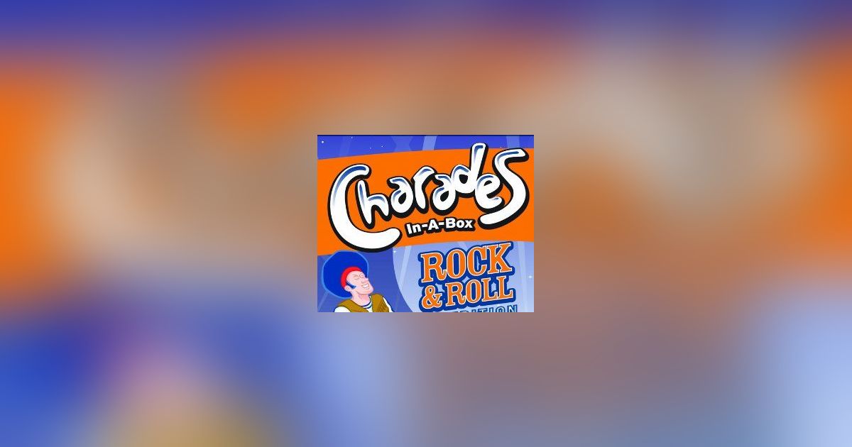 Charades InABox Rock and Roll Board Game BoardGameGeek