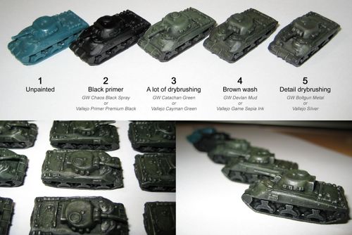 A Painting Guide to Memoir '44 Miniatures | BoardGameGeek