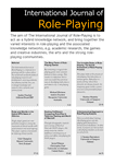 Issue: International Journal of Role-Playing (Issue 1 - Jan 2009)