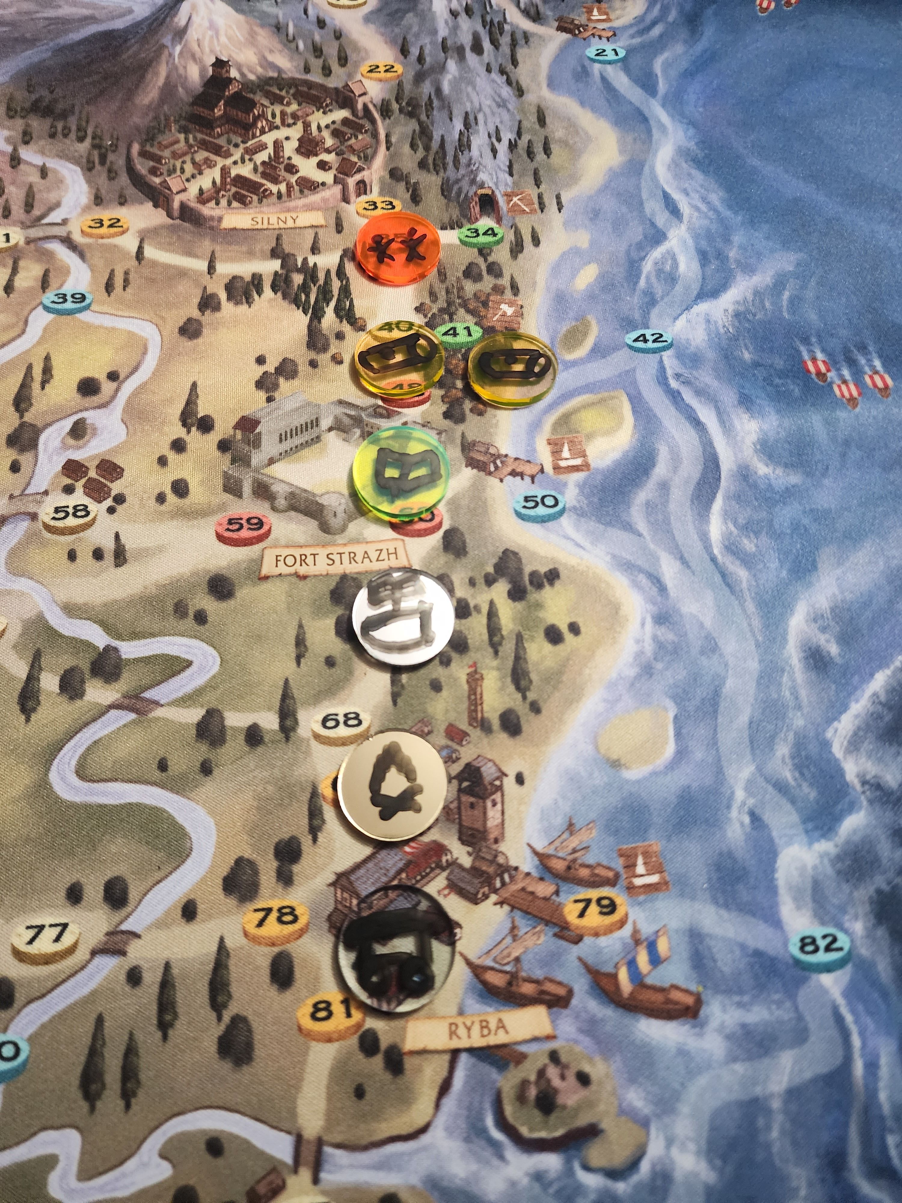 Very Professional Replacement Map Markers | The Isofarian Guard