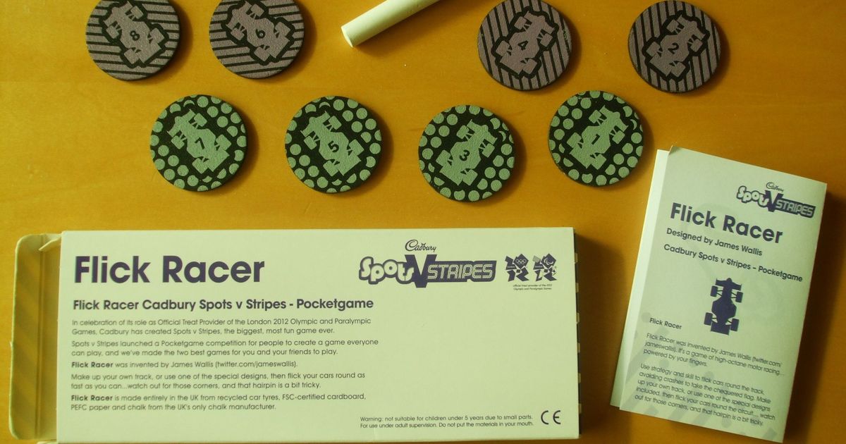 Flick Racer | Board Game | BoardGameGeek