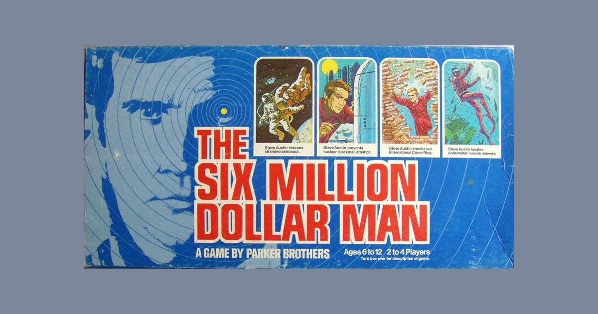 The Six Million Dollar Man Board Game Boardgamegeek
