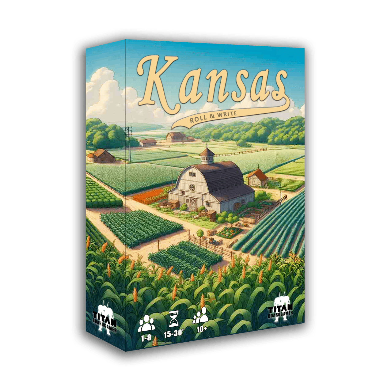 Cover art for Kansas: Roll & Write