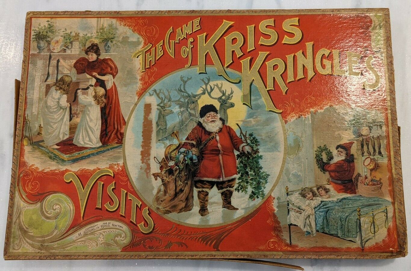 The Game of Kriss Kringle's Visits