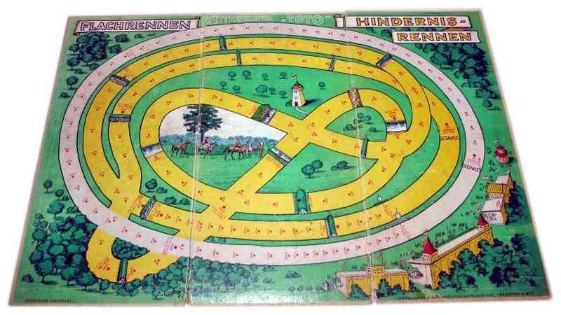 Wettrennspiel "Toto"