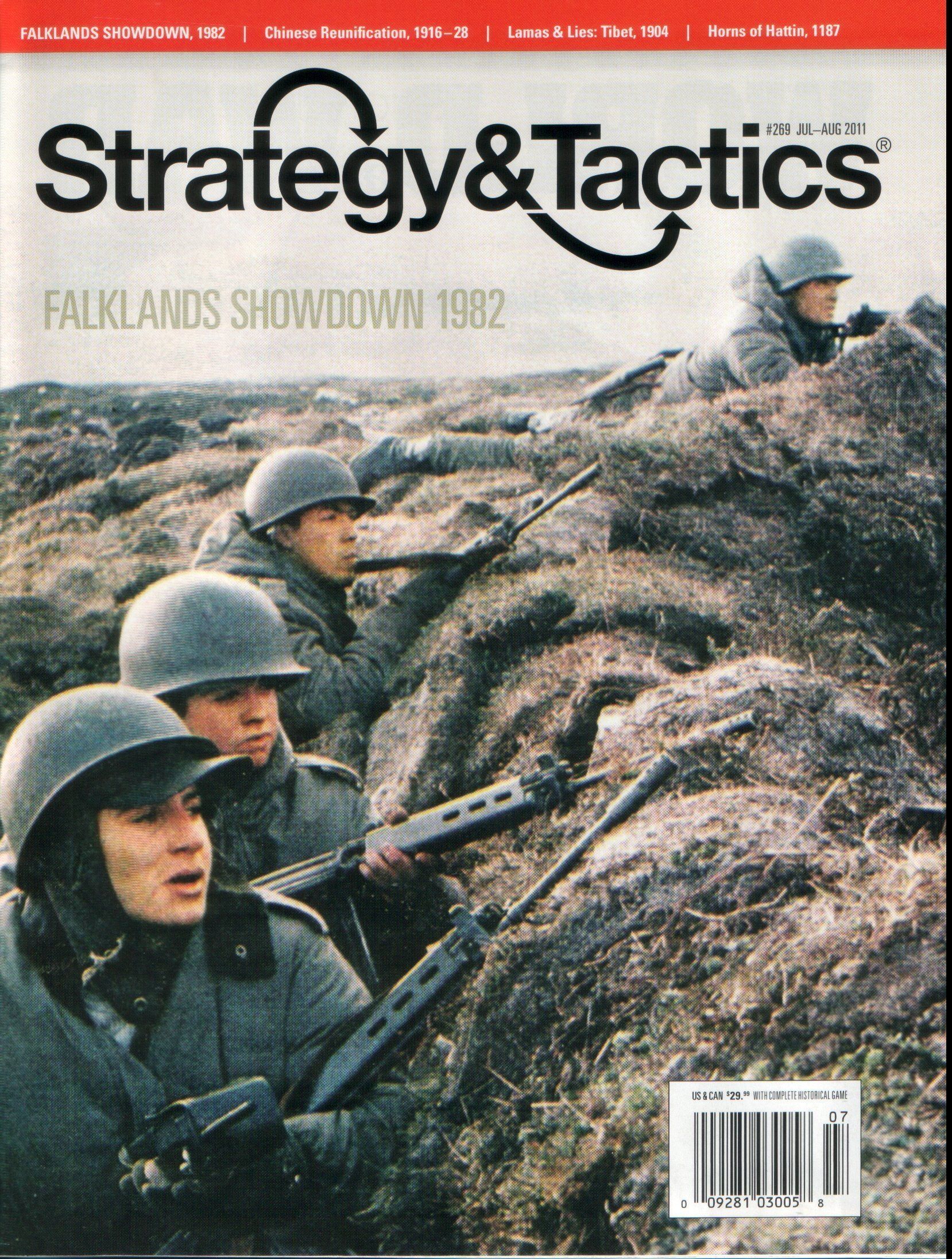 Boîte du jeu Falklands Showdown: The 1982 Anglo-Argentine War