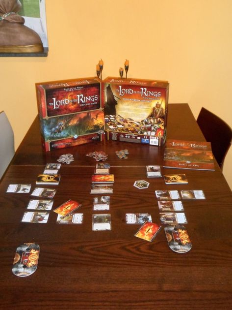 play lord of the rings card game online