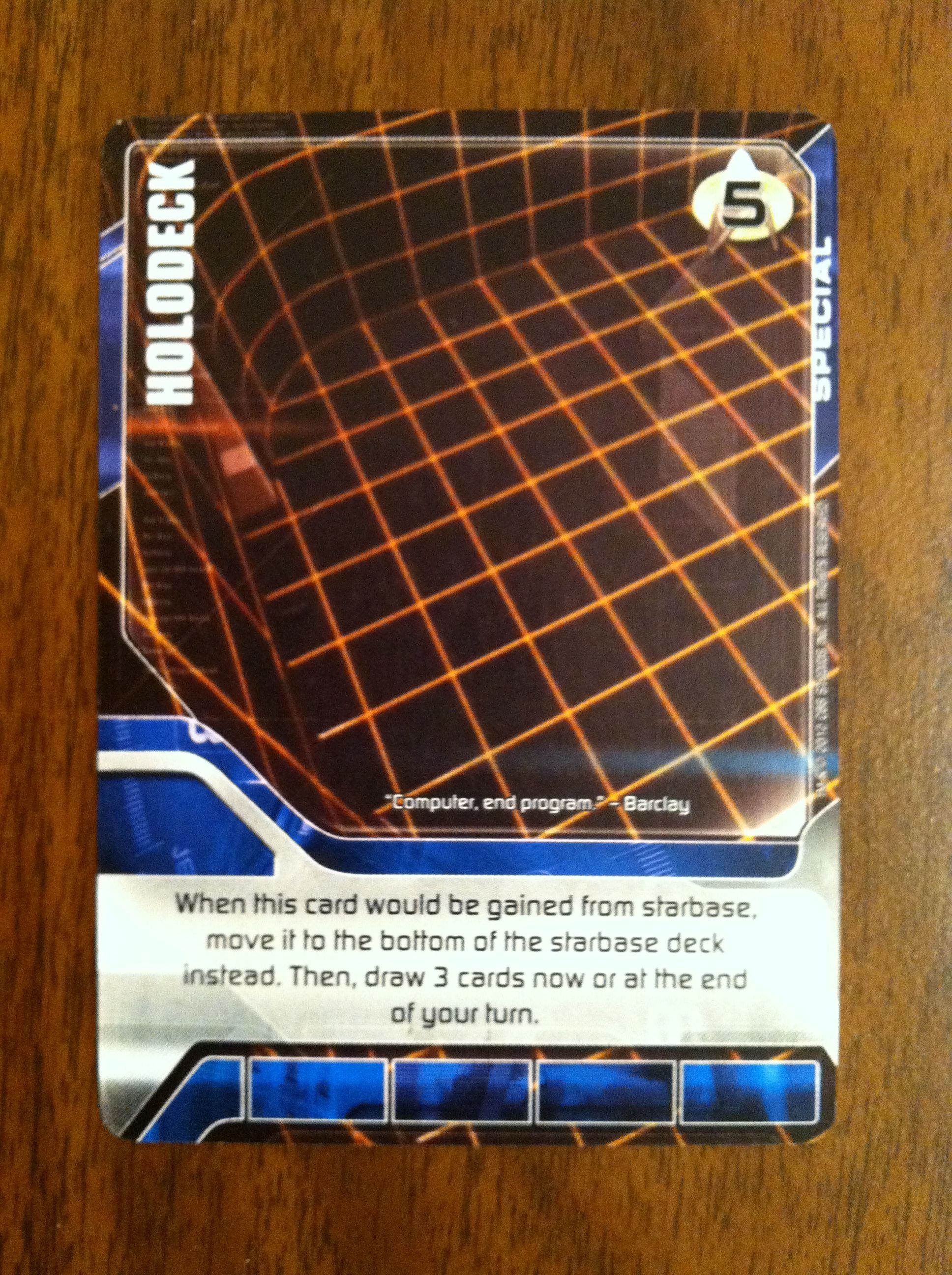Star Trek Deck Building Game: Holodeck Promo