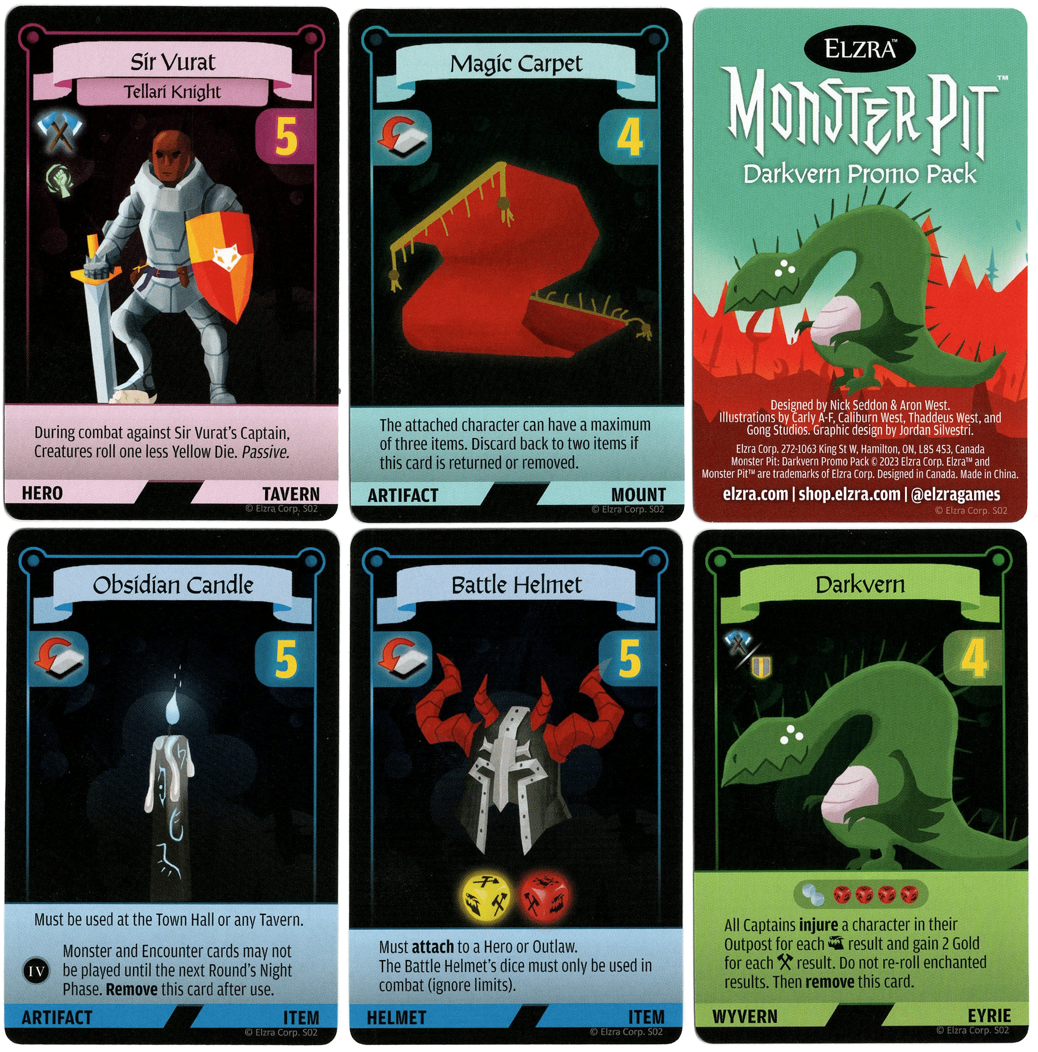 Monster Pit: Darkvern Promo Pack cover art