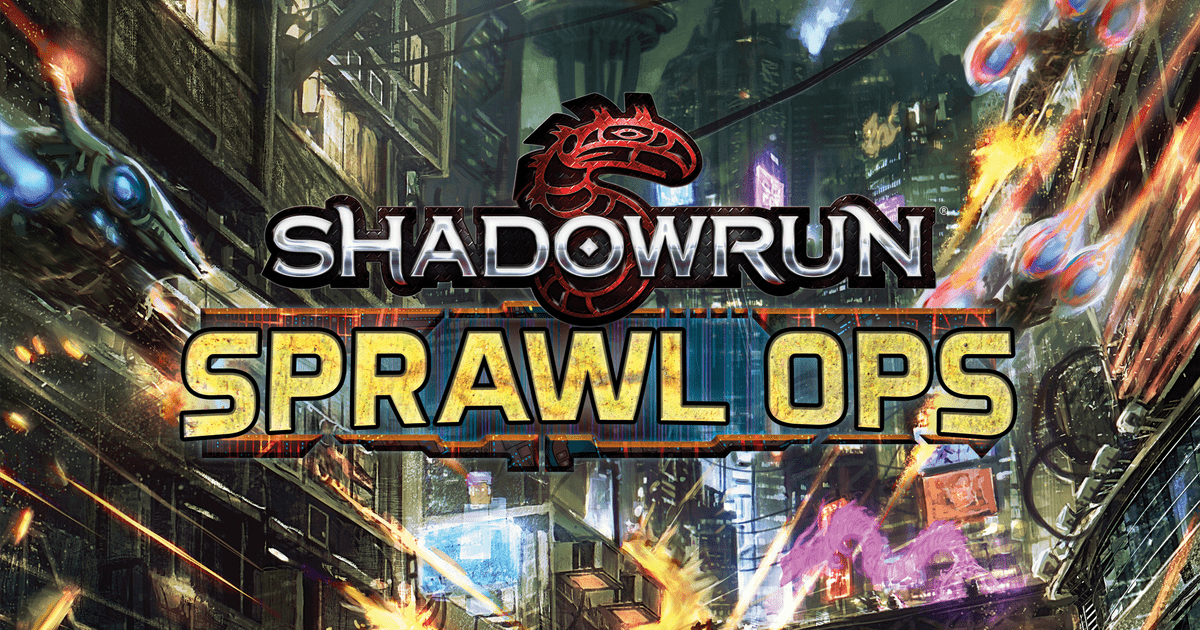 Shadowrun: Sprawl Ops Board Game - Game Nerdz
