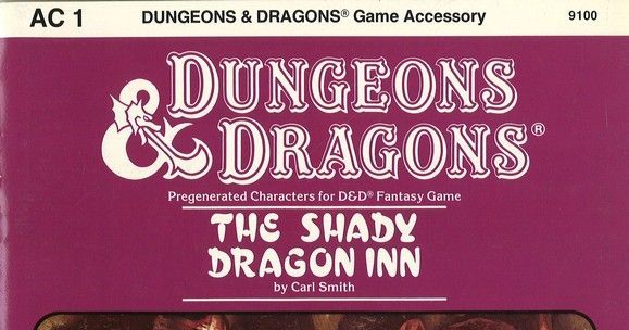 AC1: The Shady Dragon Inn | RPG Item | RPGGeek