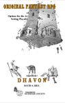 RPG Item: Original Fantasy RPG: Supplement I: Dhavon