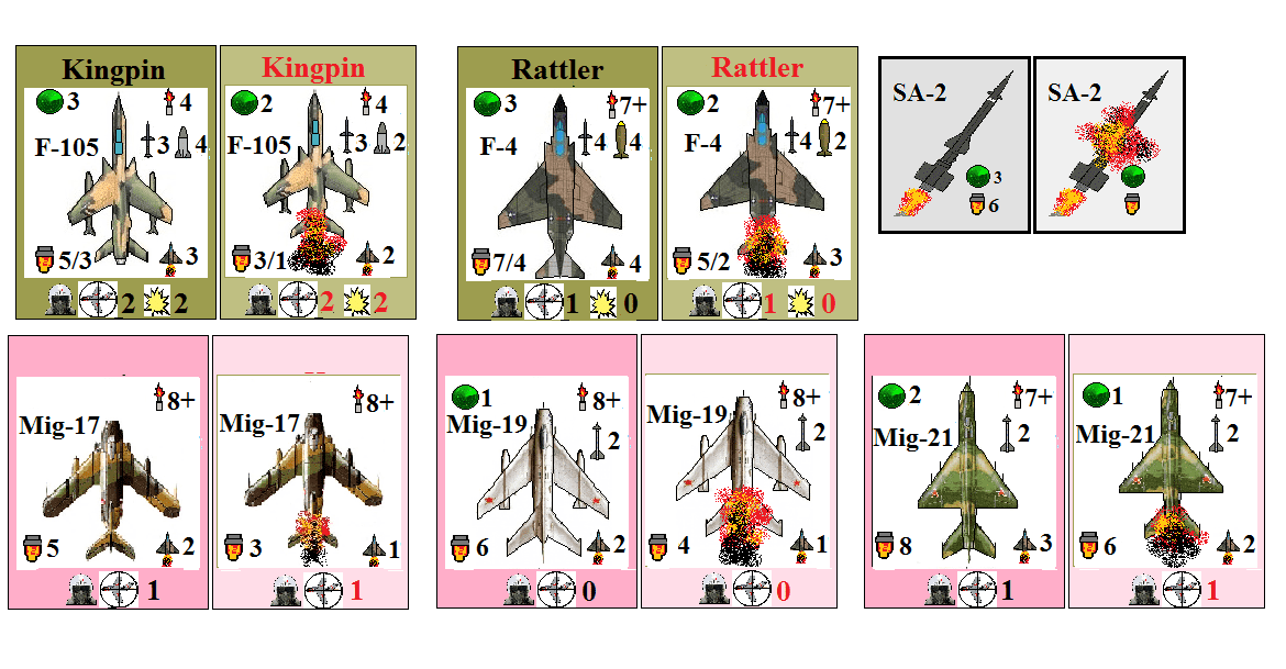 Thud Ridge: A Solitaire Game of the Air War over North Vietnam