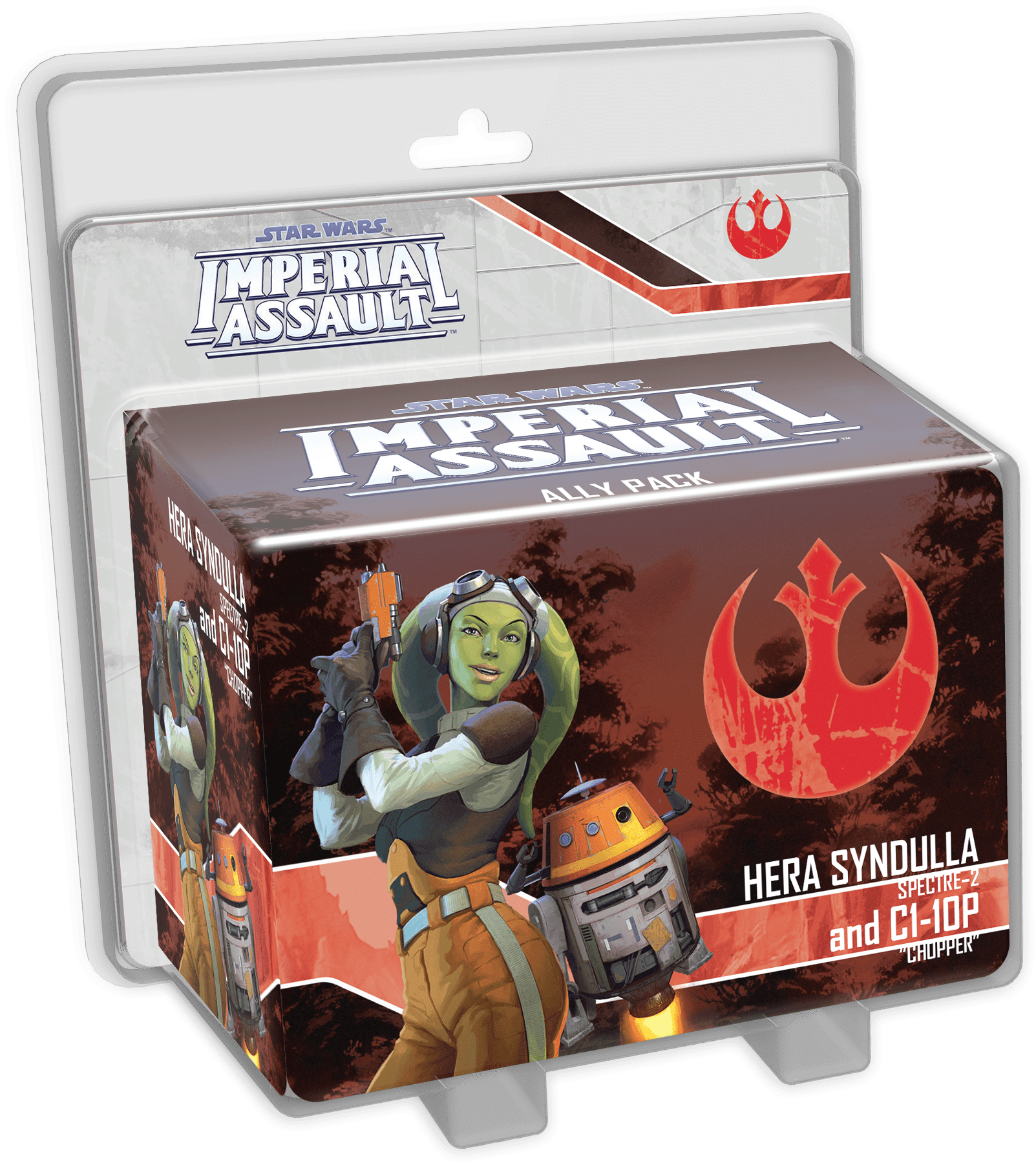 Star Wars: Imperial Assault – Hera Syndulla and C1-10P Ally Pack