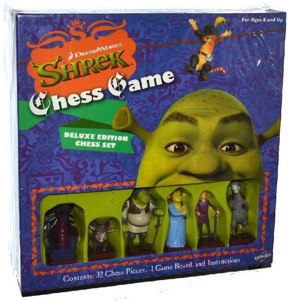 【美中古】⭐︎2004年当時物⭐︎シュレック チェスSHREK CHESS Shrek Chess Game シュレック チェス レア 希少 - メルカリ