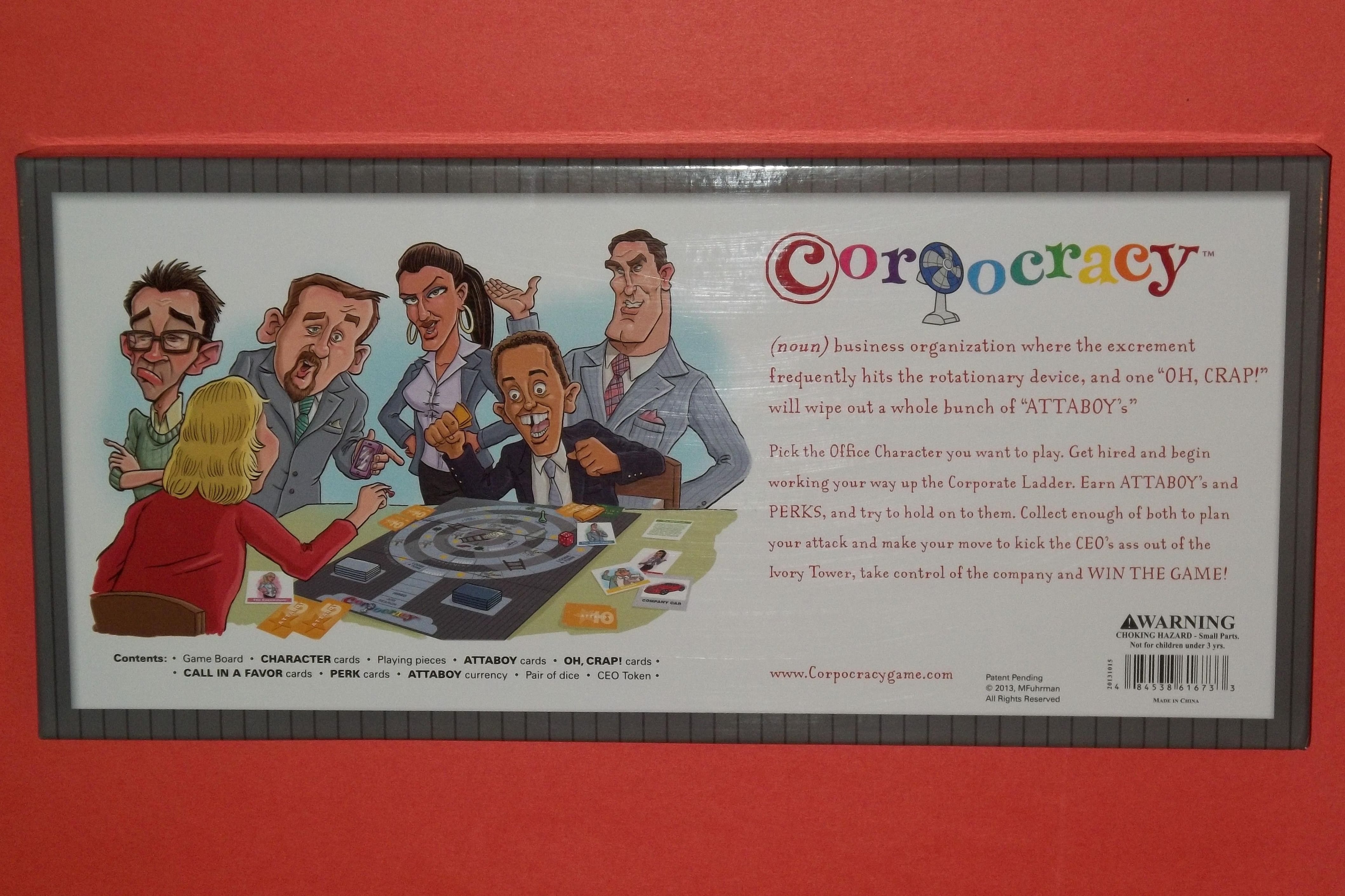 Corpocracy Board Game