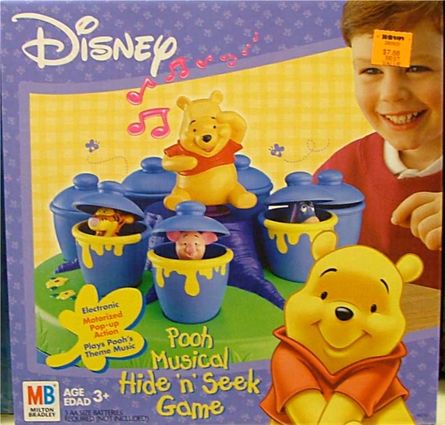 Pooh Musical Hide 'n' Seek Game | Board Game | BoardGameGeek