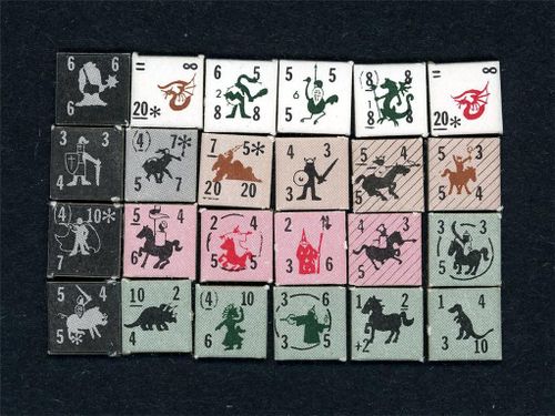 Avalon Hill’s Dragon Pass Double-Sided Replacement Counters Die-Cut