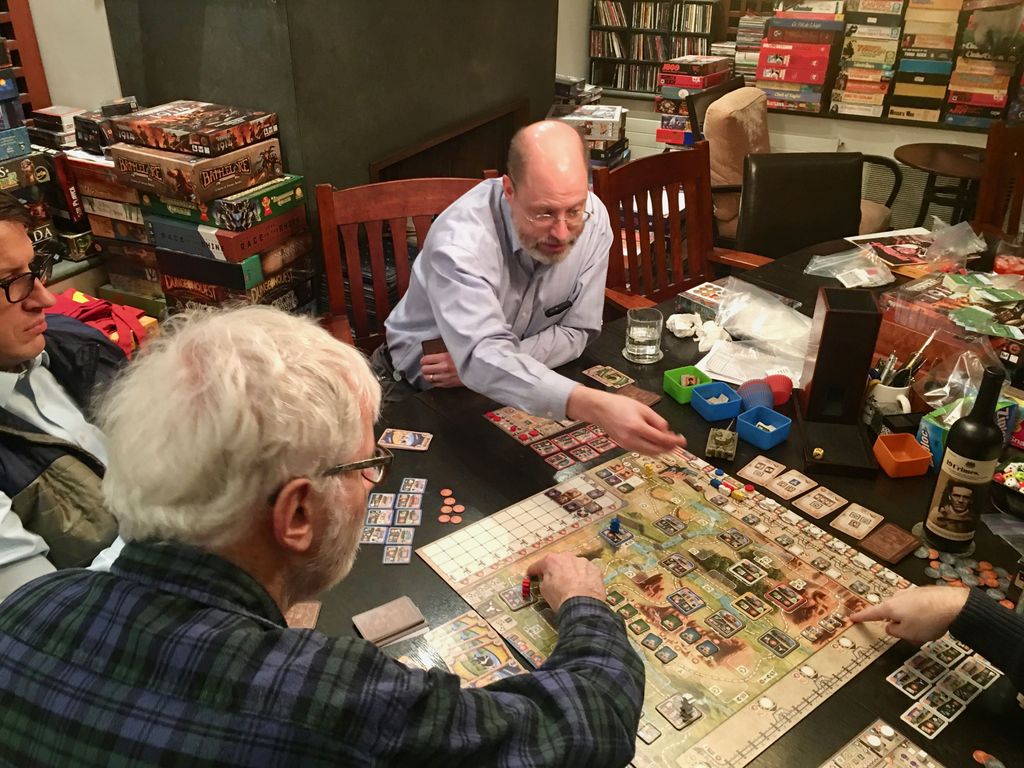 AAR 14 February 2017 - Victory or Death, Great Western Trail, Up Front, Nexus  Ops | Fun City Gaming | BoardGameGeek