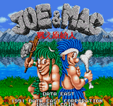 Video Game: Joe & Mac