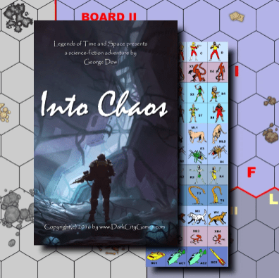Cover art for Legends of Time and Space: Into Chaos