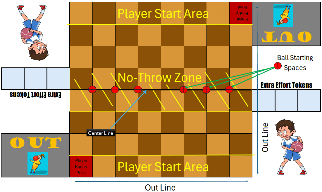 Checkerboard Dodgeball cover