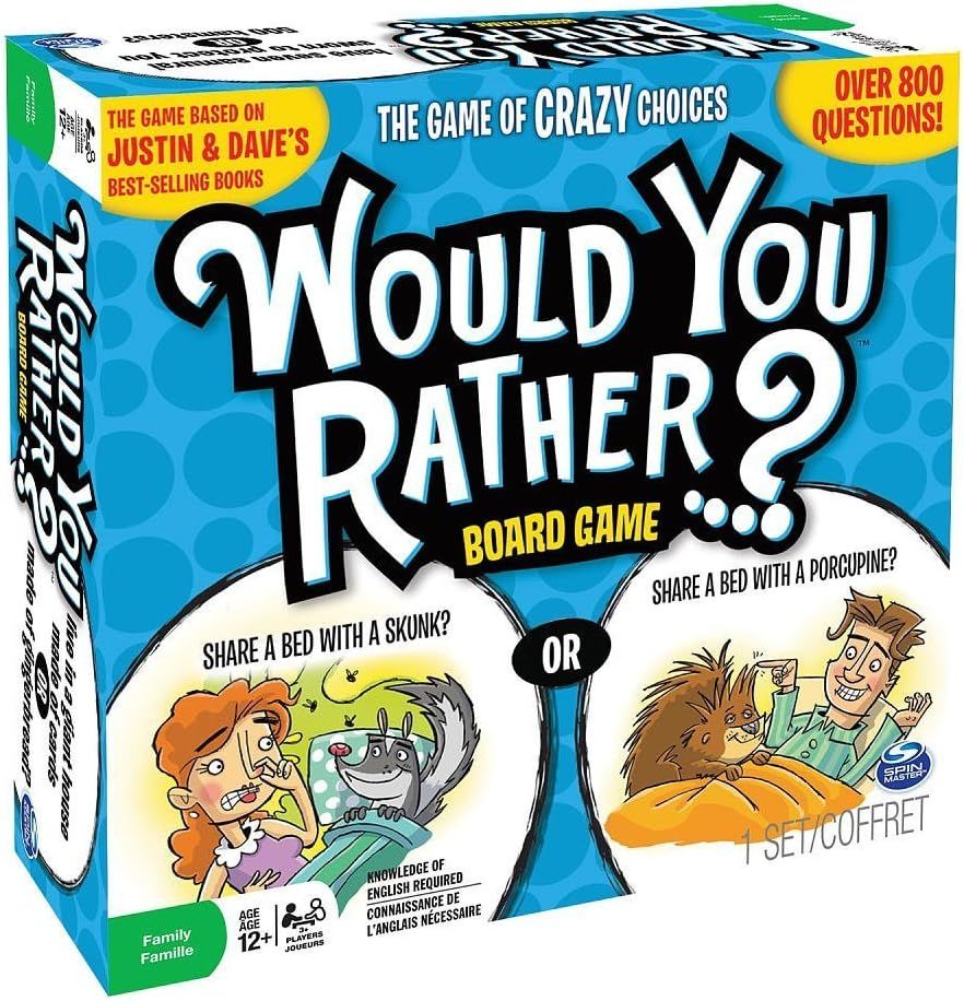 Justin & Dave's Awesome Would You Rather...? Board Game