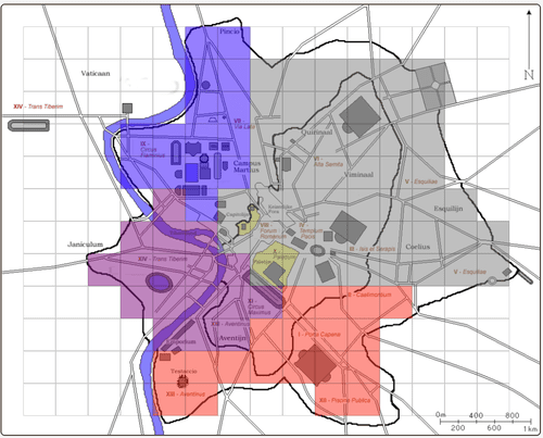 Rome shaped map | Foundations of Rome