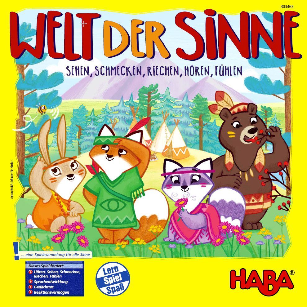 Welt der Sinne: Hören, Sehen, Schmecken, Riechen, Fühlen