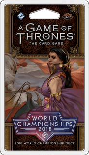 A Game of Thrones: The Card Game (Second Edition) – 2018 World Championship Deck