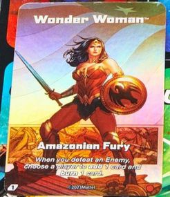UNO Ultimate: Wonder Woman – Amazonian Fury Super Rare Foil Chase Card