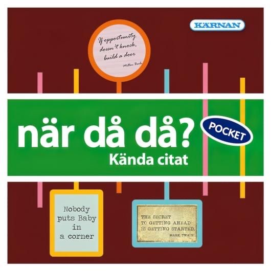 När då då?: Kända citat cover art
