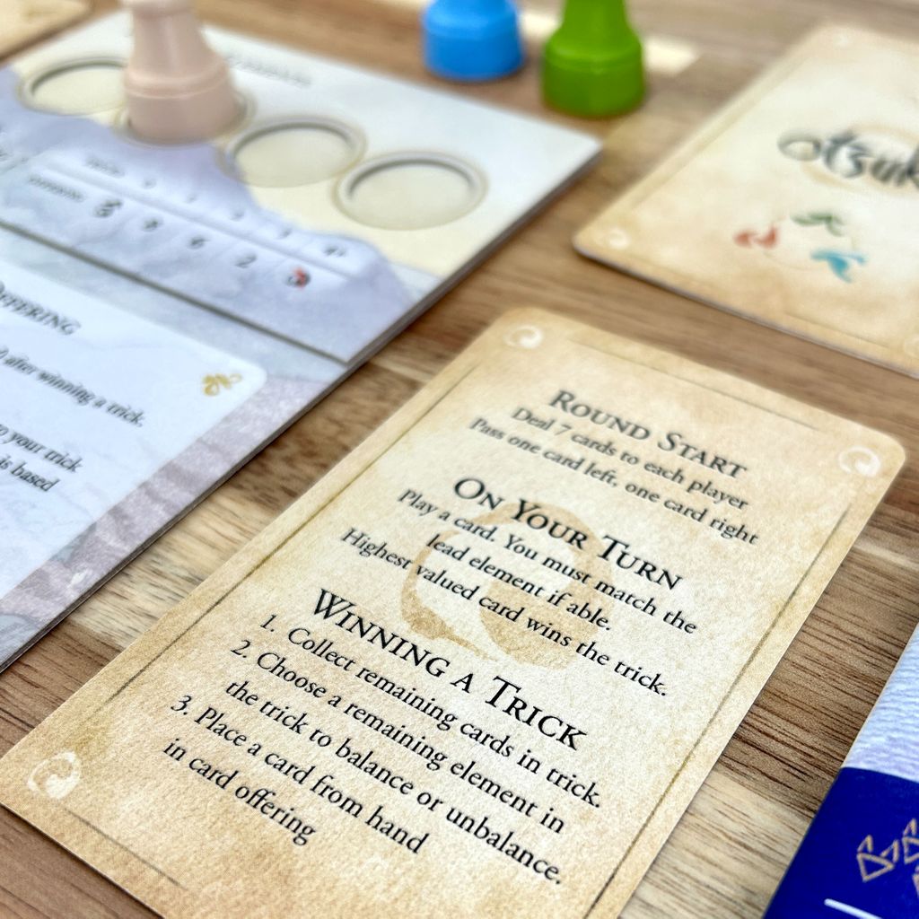 Illustration 8 de Otsuki - The trick-taking game of balance and revelation